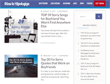 Tablet Screenshot of howtoapologize.org